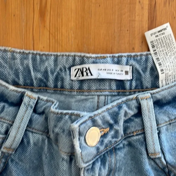 NET Zara Jeans Straight High Rise - Picture 2 of 5